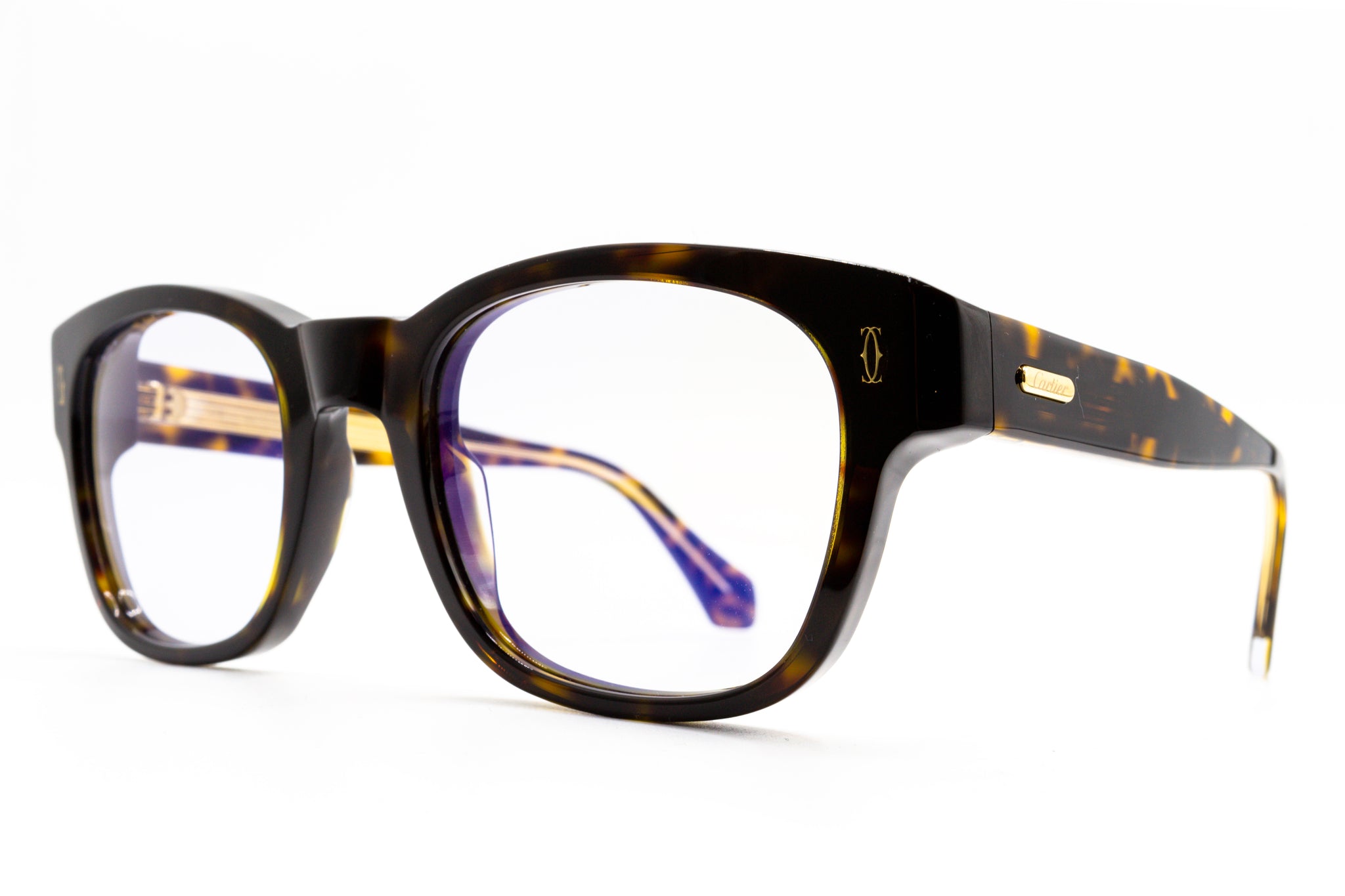 Cartier ct0057o metal unisex hot sale eyeglasses