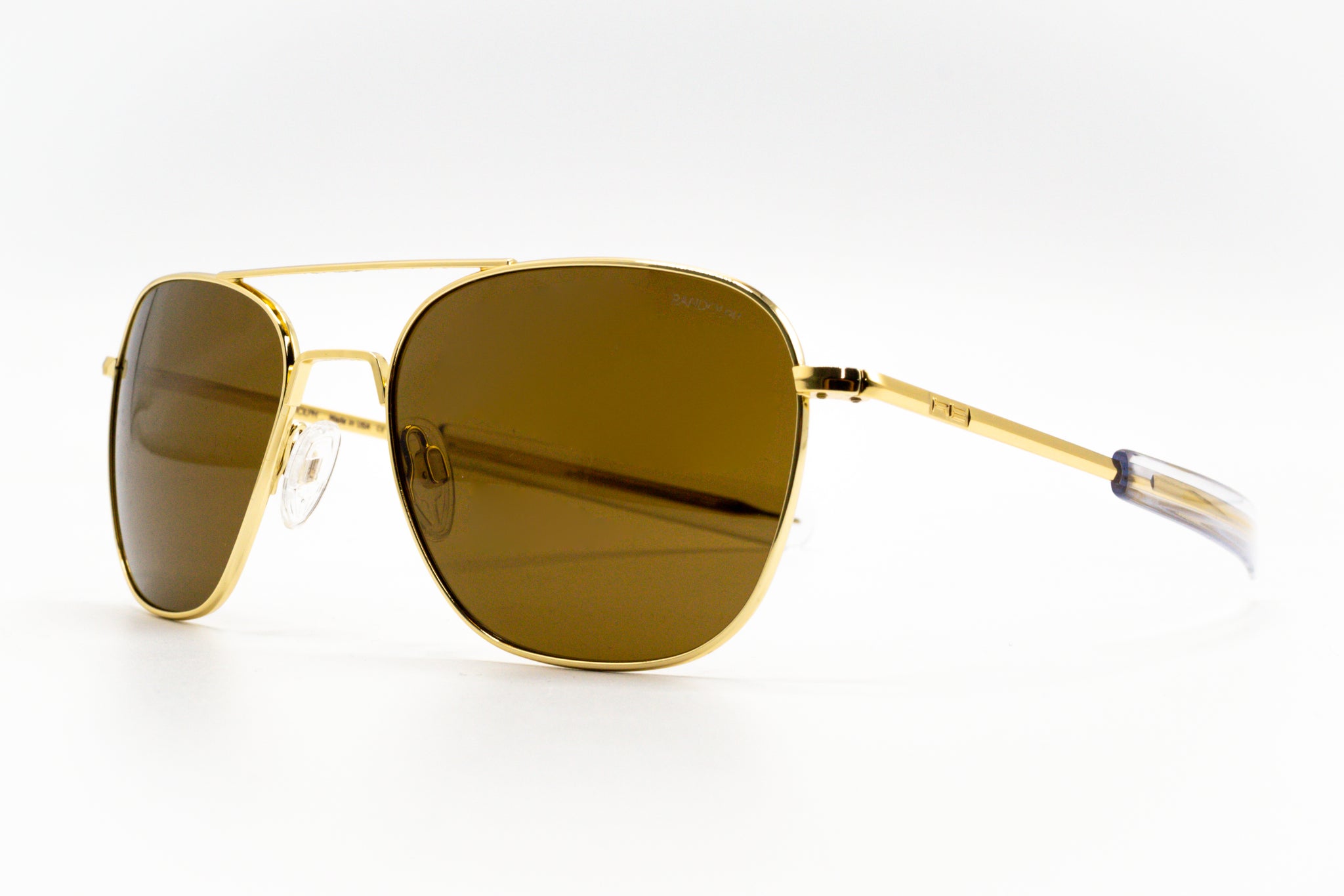 Randolph 23k shop gold aviators